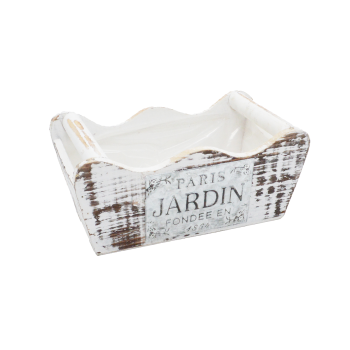 Cos lemn barcuta vintage paris jardin