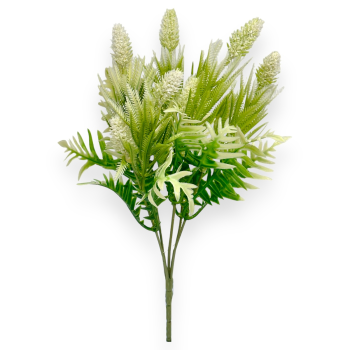 Buchet 5 fire Artificiale Cimbrisor verde alb